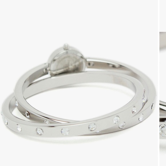 Alessandra Olla Double Bangle Crystal Watch - Picture 12 of 13